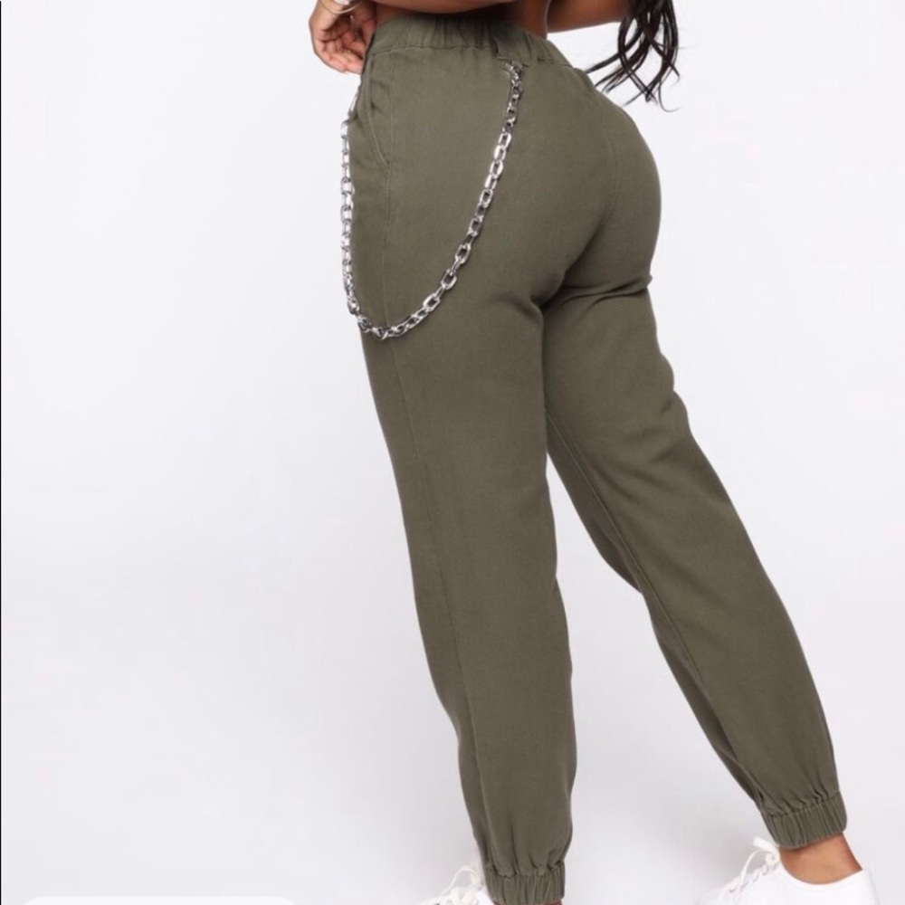 Olive Joggers - Fashionnova